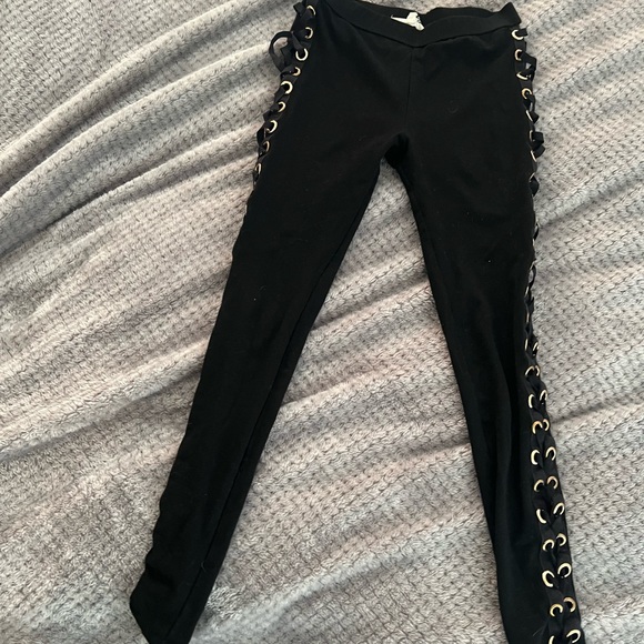 High Wasted Side Kris Kross Leggings 
